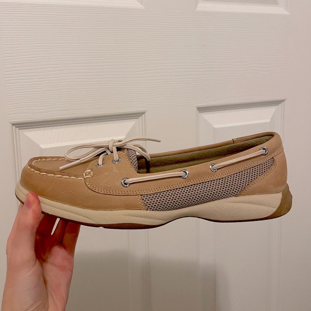 Sperry NWOT - Women’s Tan Topsider Classic Shoe - Picture 2 of 6